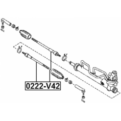 Alternative view of STEERING TIE ROD
