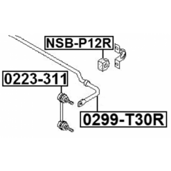 Alternative view of REAR STABILIZER LINK / SWAY BAR LINK