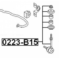 Alternative view of REAR STABILIZER LINK / SWAY BAR LINK