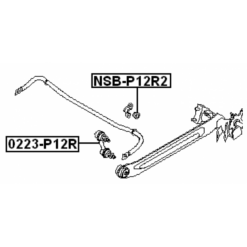 Alternative view of REAR STABILIZER LINK / SWAY BAR LINK