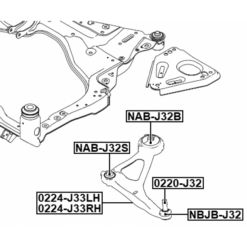 Alternative view of LEFT FRONT ARM