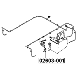 Alternative view of REAR LEVEL SENSOR (WITH BRACKET, WITH LINK)
