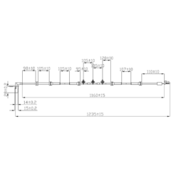 Alternative view of ABS SENSOR FRONT RIGHT
