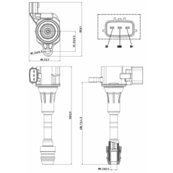 Alternative view of IGNITION COIL