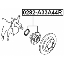 Alternative view of REAR WHEEL HUB