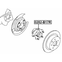 Alternative view of REAR WHEEL HUB