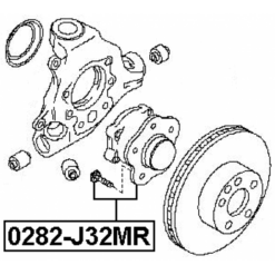 Alternative view of REAR WHEEL HUB