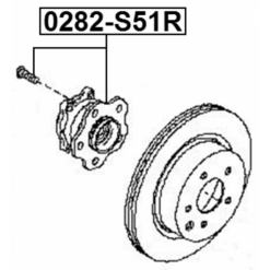 Alternative view of REAR WHEEL HUB