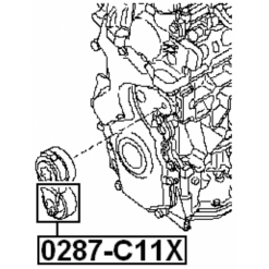 Alternative view of PULLEY TENSIONER KIT