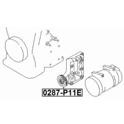 Alternative view of PULLEY TENSIONER KIT