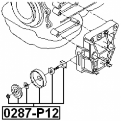 Alternative view of PULLEY TENSIONER KIT