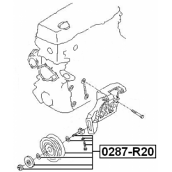 Alternative view of PULLEY TENSIONER KIT