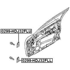 Alternative view of DOOR HINGE