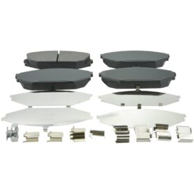 PAD KIT, DISC BRAKE, FRONT - KIT (WITH ANTI SQUEAL SHIM, WITH BRACKETS)