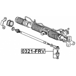 Alternative view of STEERING TIE ROD END