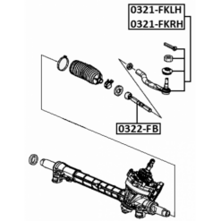 Alternative view of STEERING TIE ROD