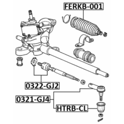 Alternative view of STEERING TIE ROD