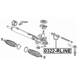 Alternative view of STEERING TIE ROD