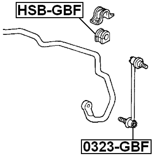 FRONT STABILIZER LINK / SWAY BAR LINK - Image 2