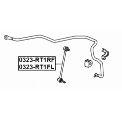 Alternative view of FRONT LEFT STABILIZER LINK / SWAY BAR LINK