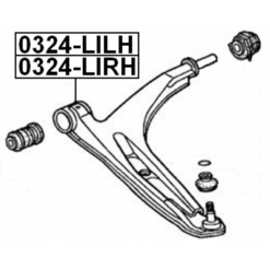 Alternative view of LEFT FRONT ARM