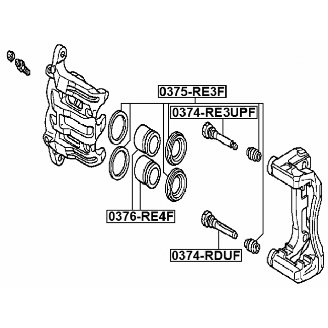 FRONT CALIPER SLIDE PIN - Image 2