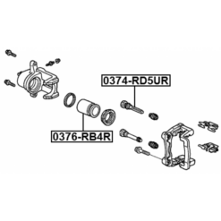 Alternative view of REAR CALIPER PISTON D40.4