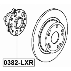 Alternative view of REAR WHEEL HUB
