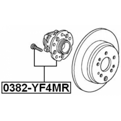 Alternative view of REAR WHEEL HUB