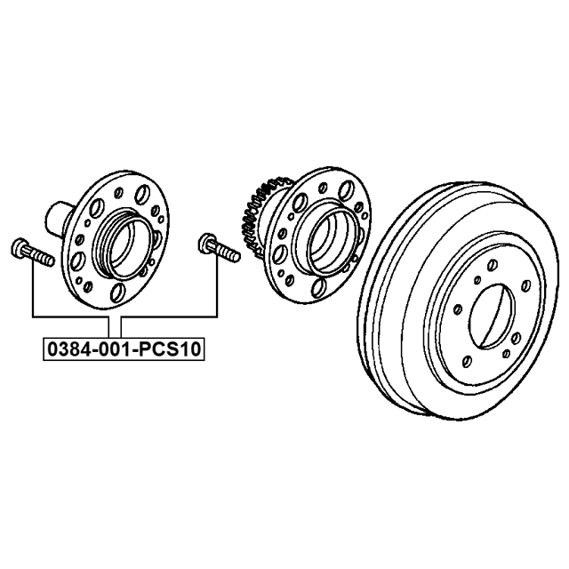WHEEL STUD PCS 10 - Image 2