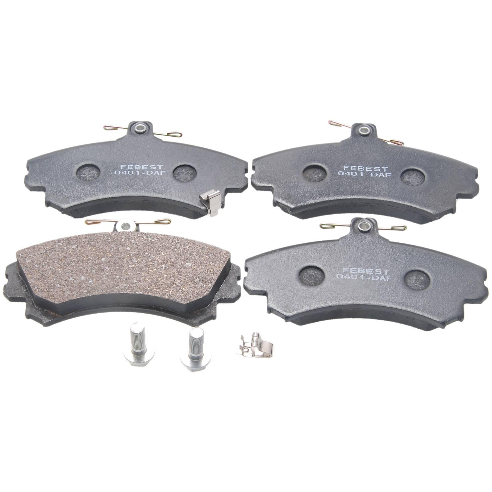 PAD KIT, DISC BRAKE, FRONT - KIT (INCLUDING BOLTS)