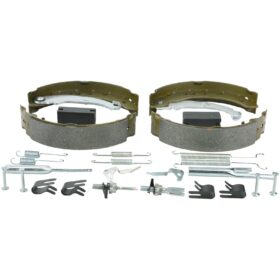 SHOE KIT, REAR BRAKE - KIT (WITH ANTI-RATTLE SPRING, WITH SLIDE PINS)