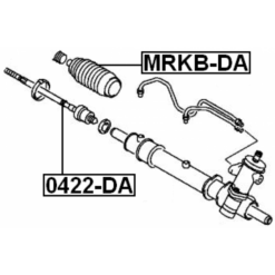 Alternative view of STEERING TIE ROD
