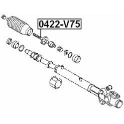 Alternative view of STEERING TIE ROD