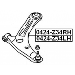 Alternative view of RIGHT FRONT ARM