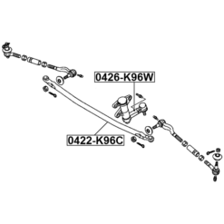 Alternative view of PITMAN ARM