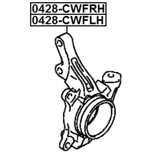 STEERING KNUCKLE RIGHT - Image 2