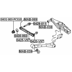 Alternative view of NUT PCS10
