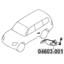 Alternative view of REAR LEVEL SENSOR (WITH BRACKET, WITH LINK)