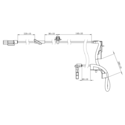 Alternative view of ABS SENSOR REAR RIGHT