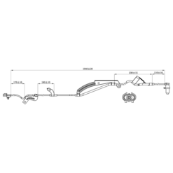 Alternative view of ABS SENSOR FRONT LEFT