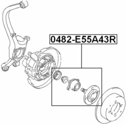 Alternative view of REAR WHEEL HUB