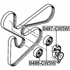 Alternative view of PULLEY IDLER
