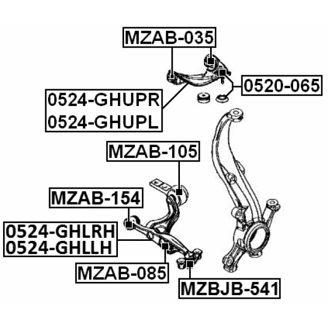 BALL JOINT FRONT UPPER ARM - Image 2