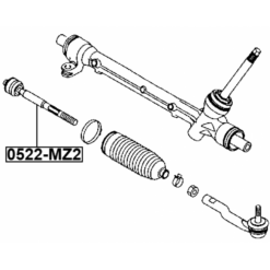 Alternative view of STEERING TIE ROD