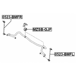 Alternative view of FRONT RIGHT STABILIZER LINK / SWAY BAR LINK