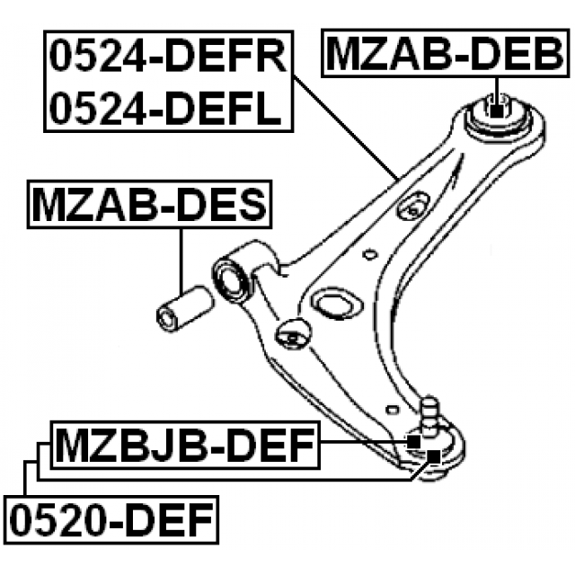 RIGHT FRONT ARM - Image 2