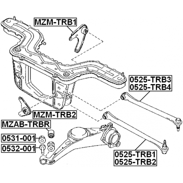 LEFT REAR UPPER ROD - Image 2