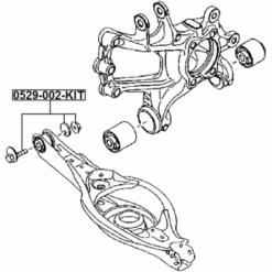 Alternative view of REPAIR KIT, CAMBER ADJUSTING ECCENTRIC BOLT