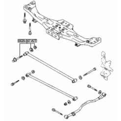 Alternative view of REPAIR KIT, CAMBER ADJUSTING ECCENTRIC BOLT